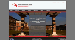Desktop Screenshot of monteconstruction.co.uk